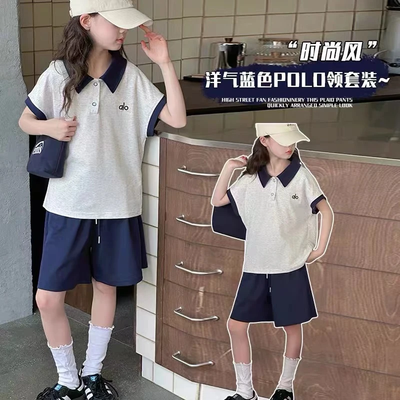 韩版女童夏季套装722