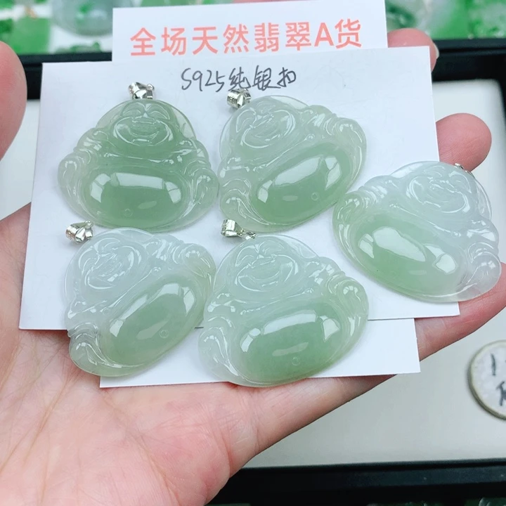 翡翠银S925镶嵌颈饰多样性发其1