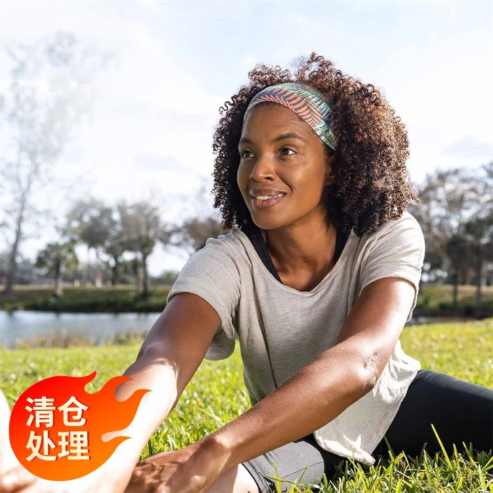 美丽诺羊毛宽款运动头带抑菌抑味瑜伽发带跑步护额保暖排汗透气