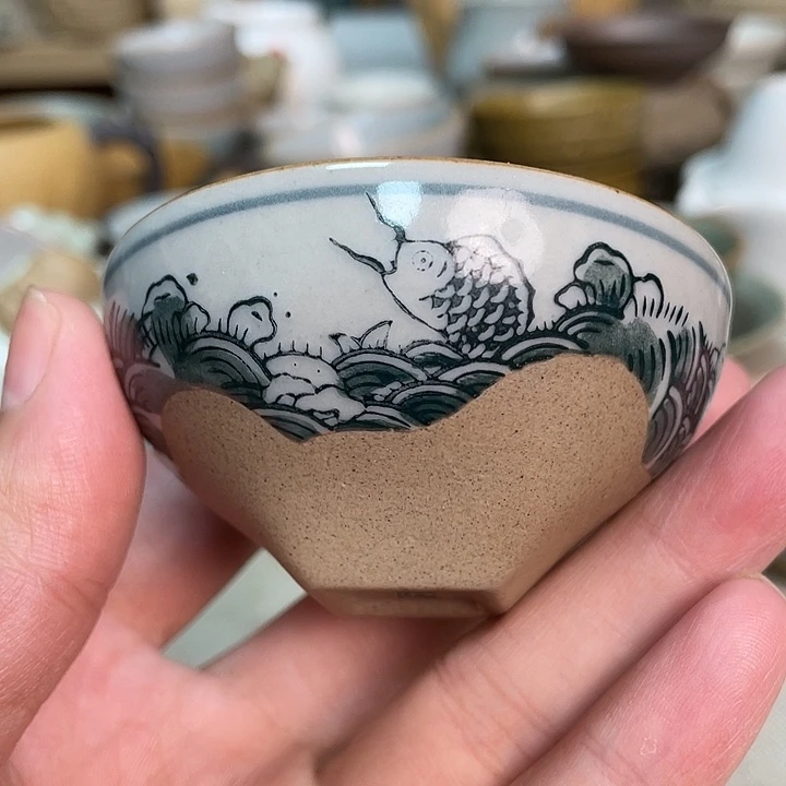 壶老段烧陶瓷茶器