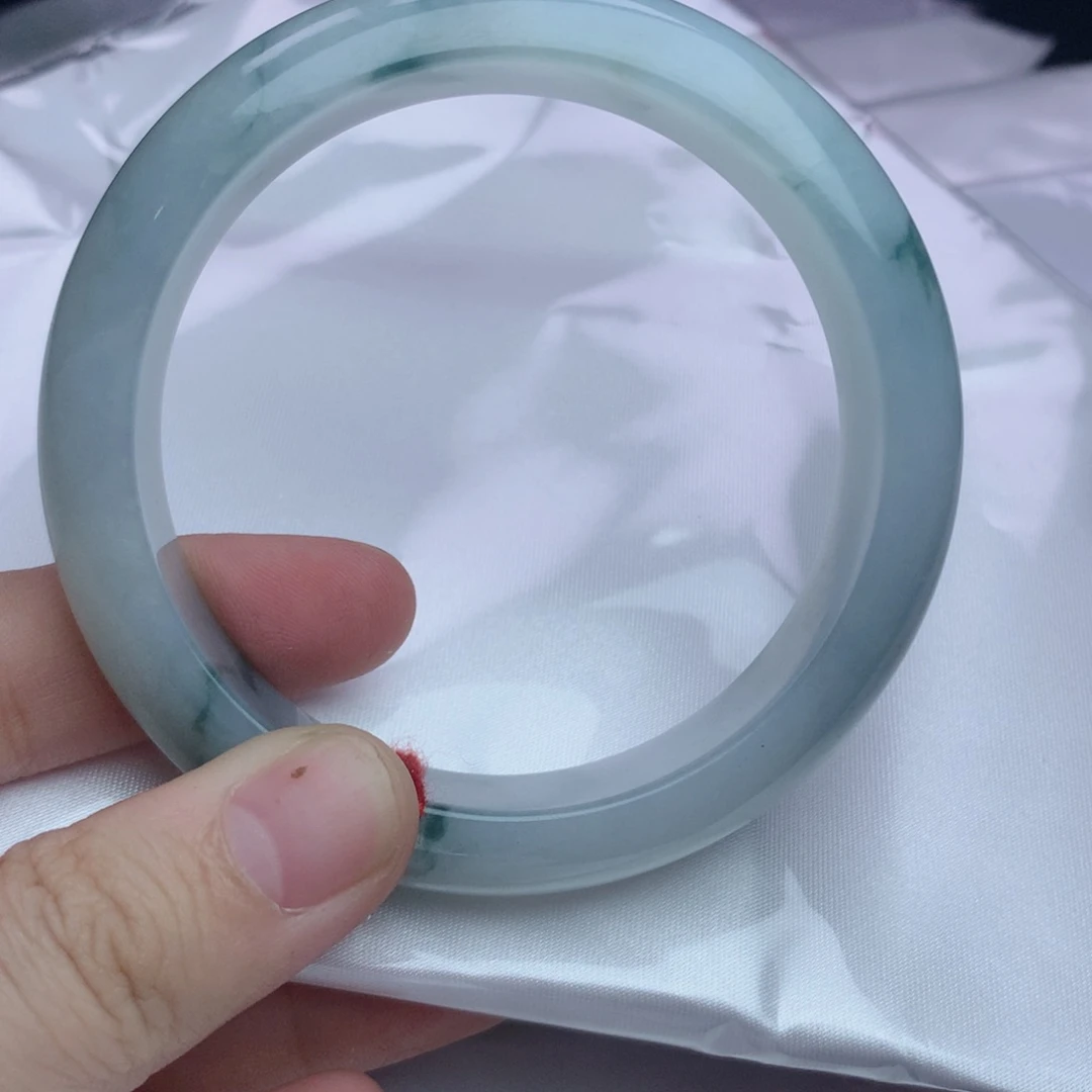 翡翠未镶嵌手镯56-57