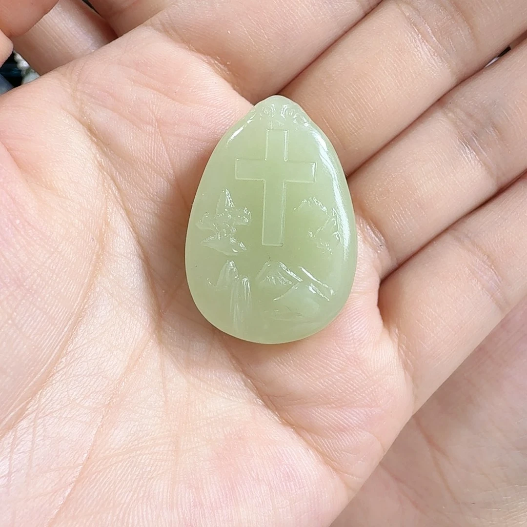 颈饰未镶嵌和田玉