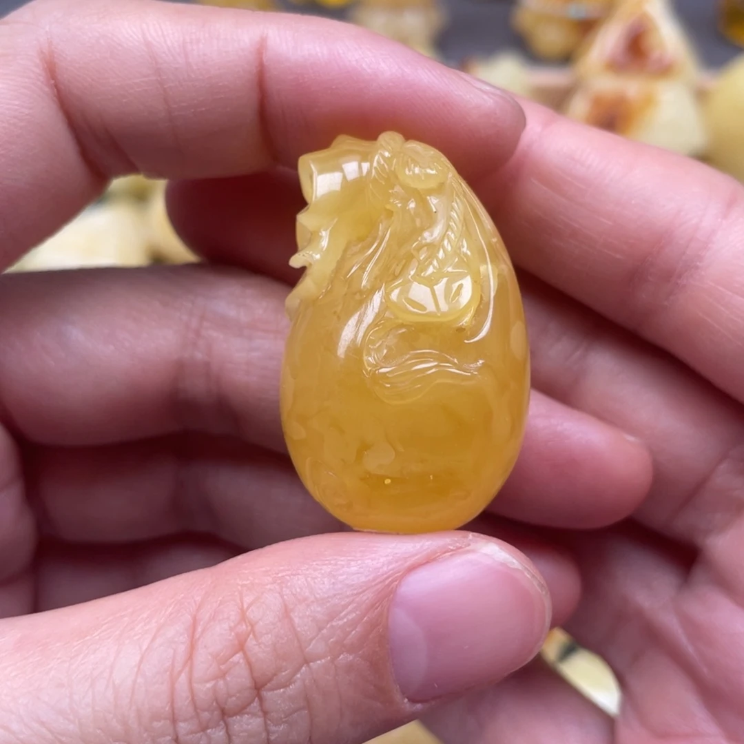 未镶嵌琥珀裸石蜜蜡