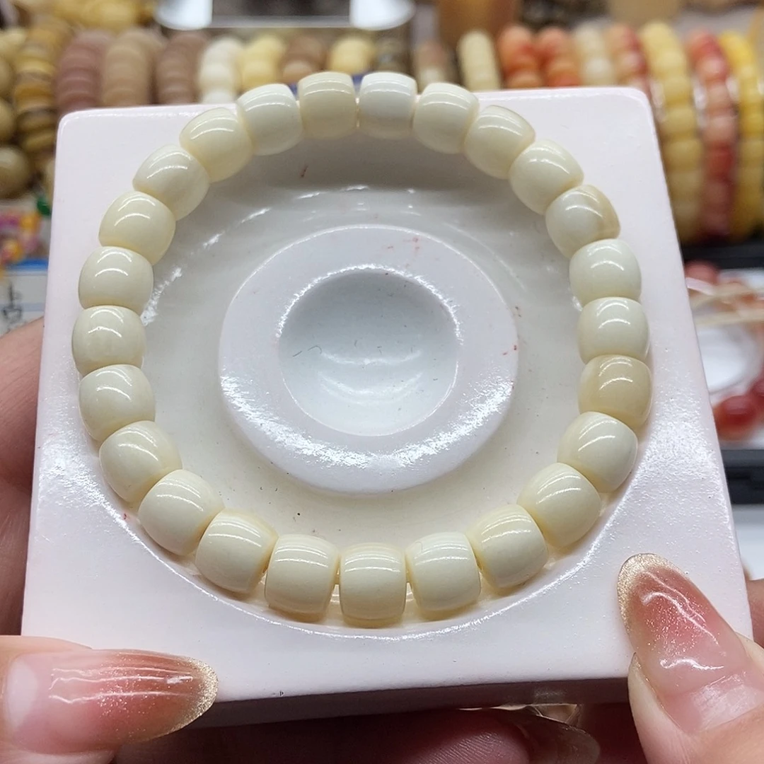 驼骨其他老白皮驼骨桶珠