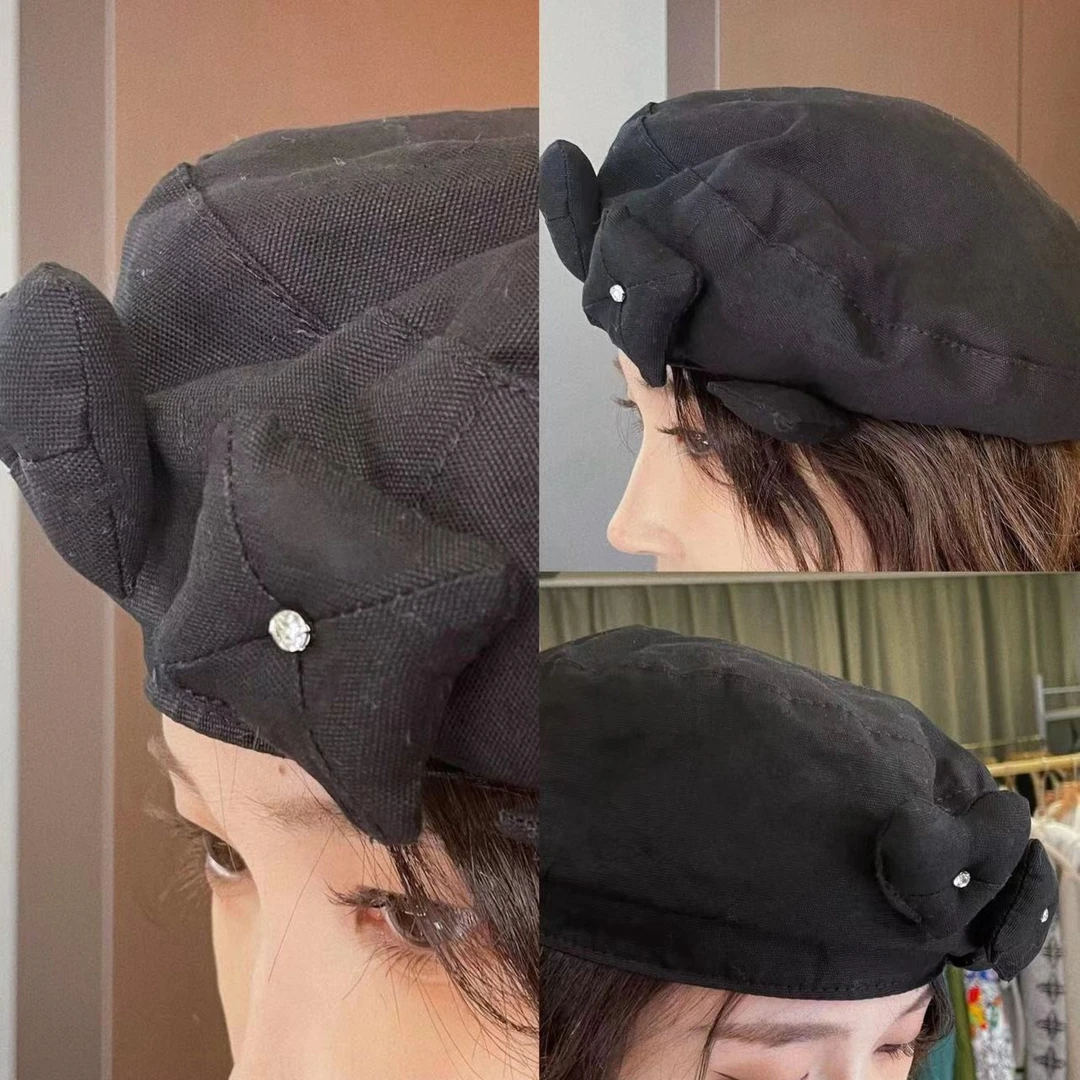 不理理 「星钻璀璨」秋季新款女装时尚百搭帽子女 0015