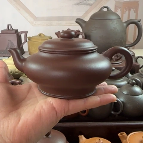 紫砂茶壶党陈腐紫泥230c c