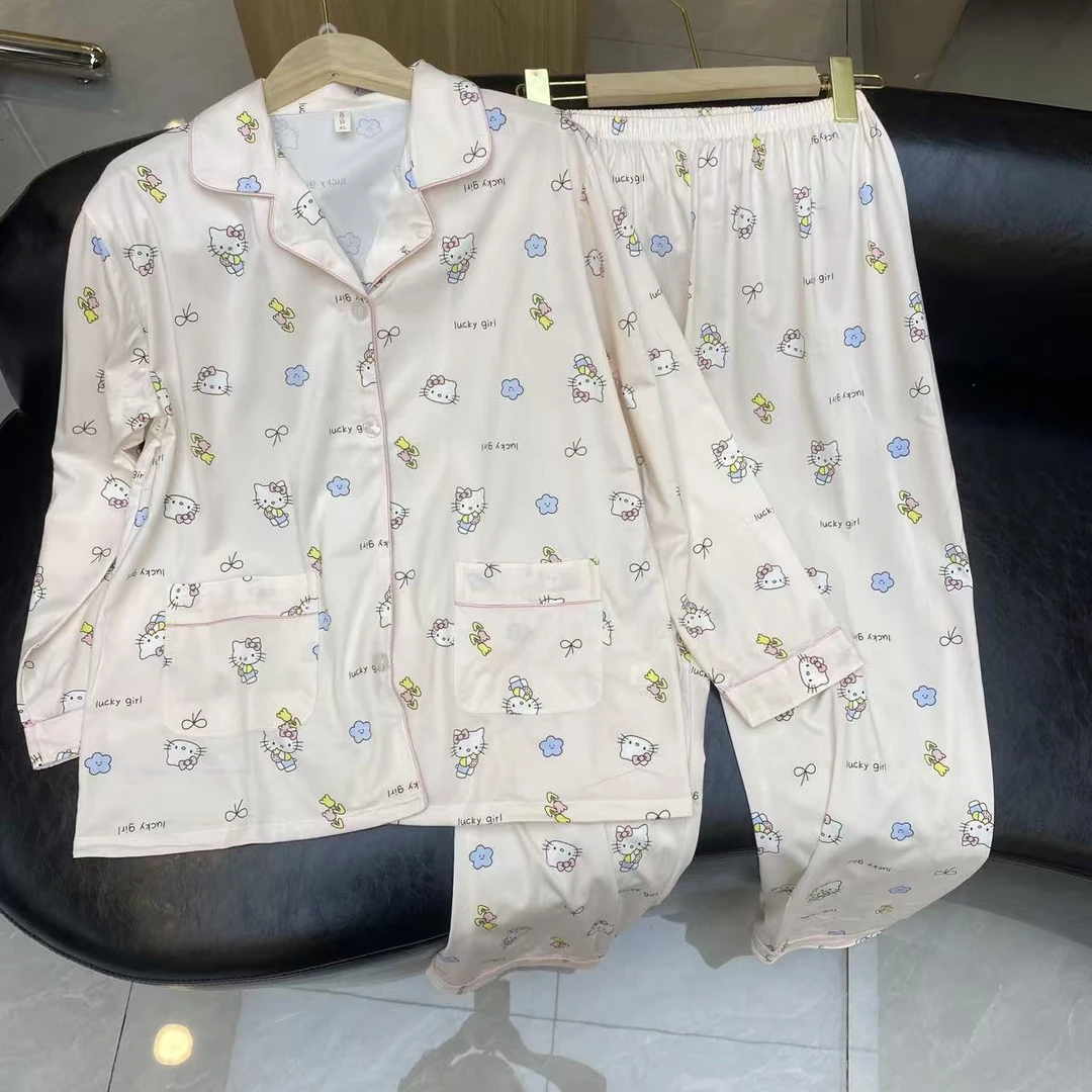 6003秋季印花睡衣套装（两件套）