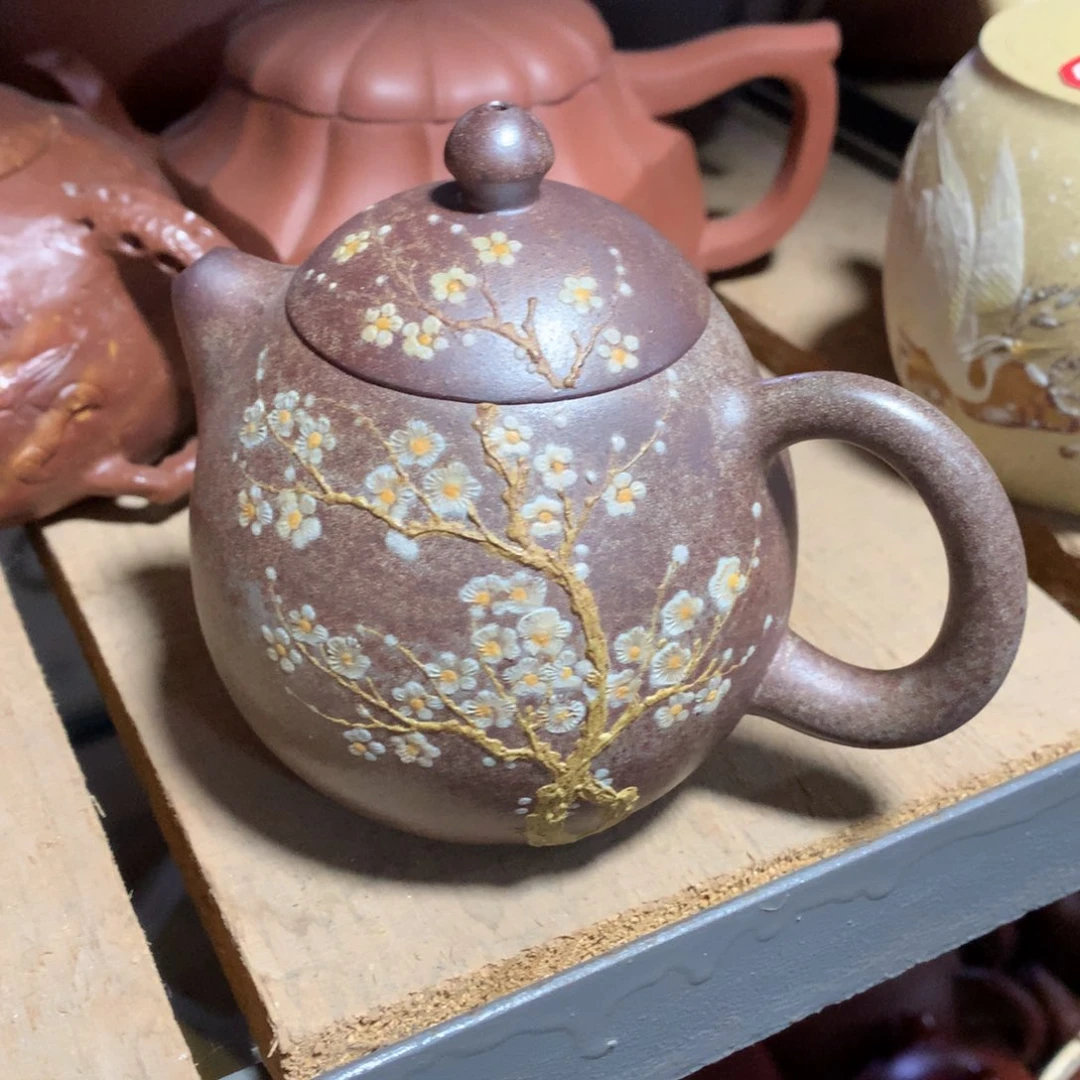 紫砂茶壶原矿手工103