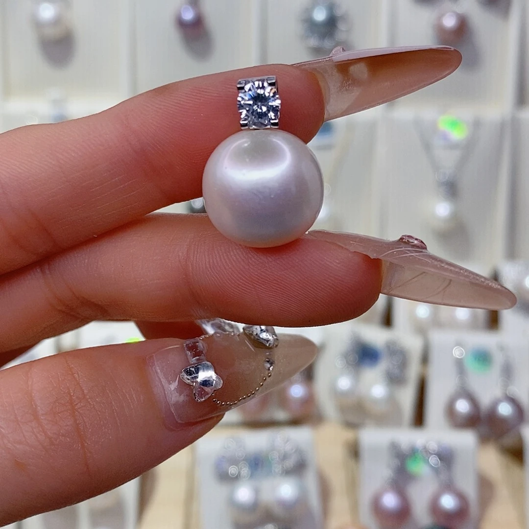 淡水珍珠未镶嵌吊坠(赠链)15➕