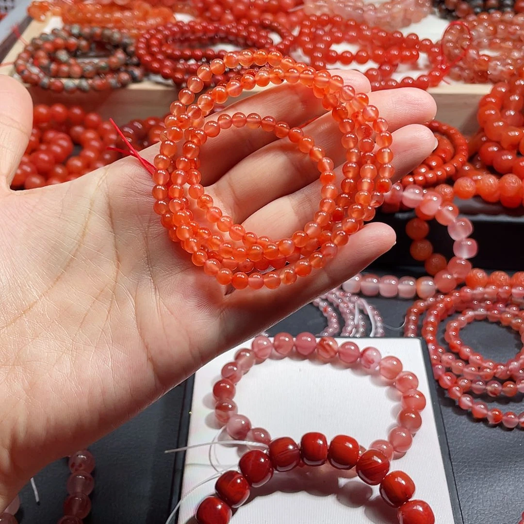 手链未镶嵌南红玛瑙