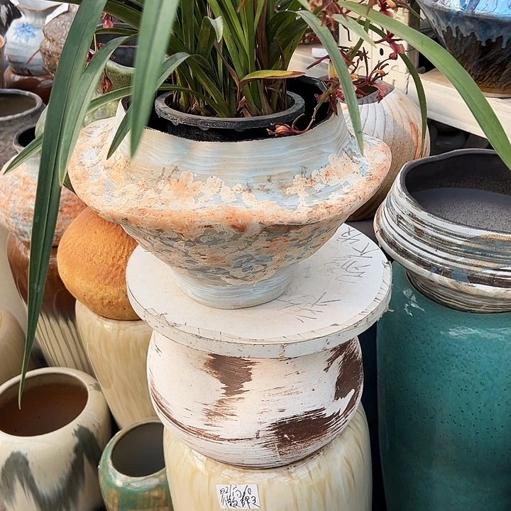 精品花盆栽适合盆栽适合盆口20高21