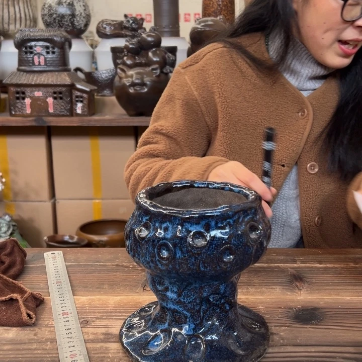 紫砂花盆瑕疵35222222222222