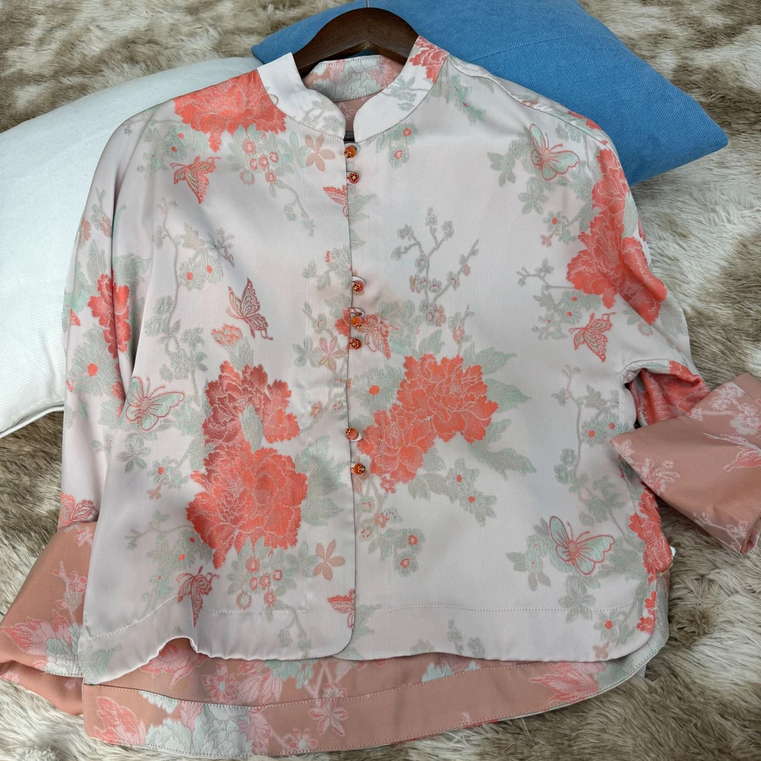 0092新中式气质国风复古外套