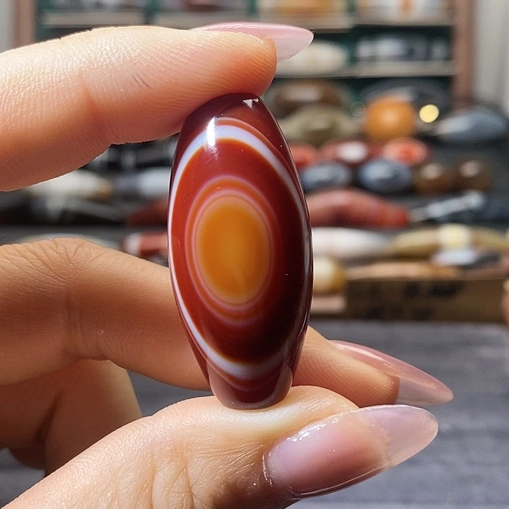 玛瑙/玉髓未镶嵌吊坠(不含链)