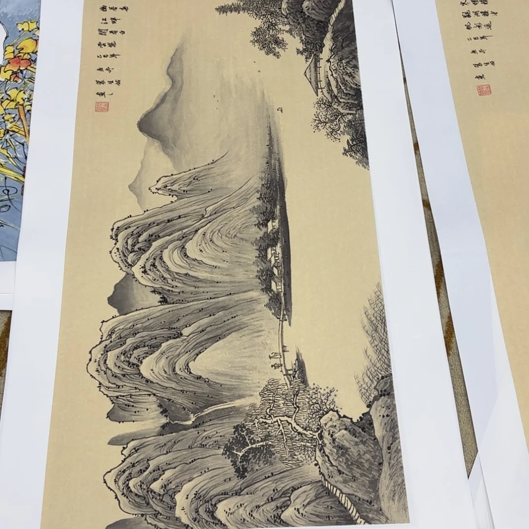 国画蒙生佑三尺艺