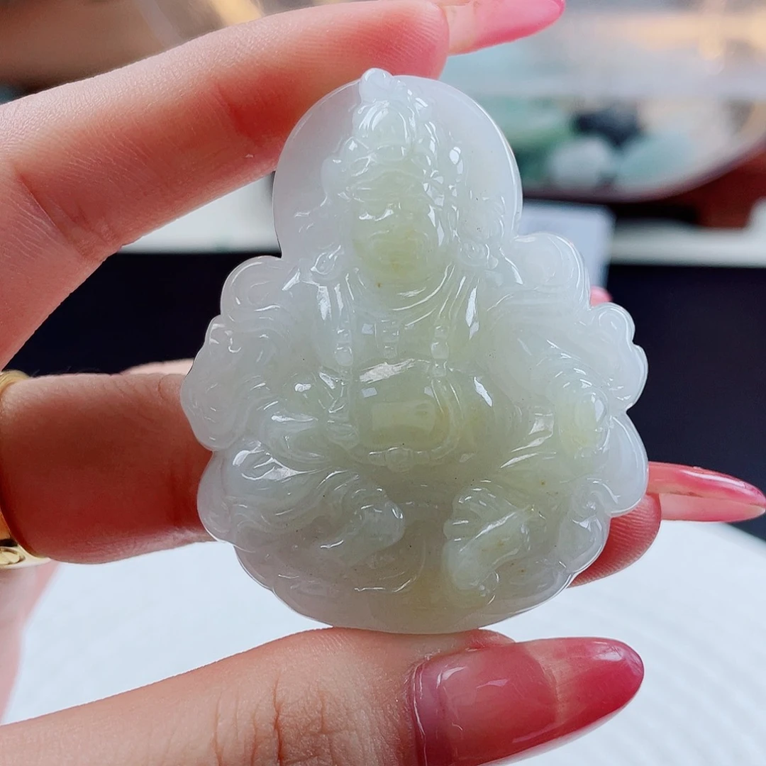 翡翠未镶嵌颈饰天然翡翠