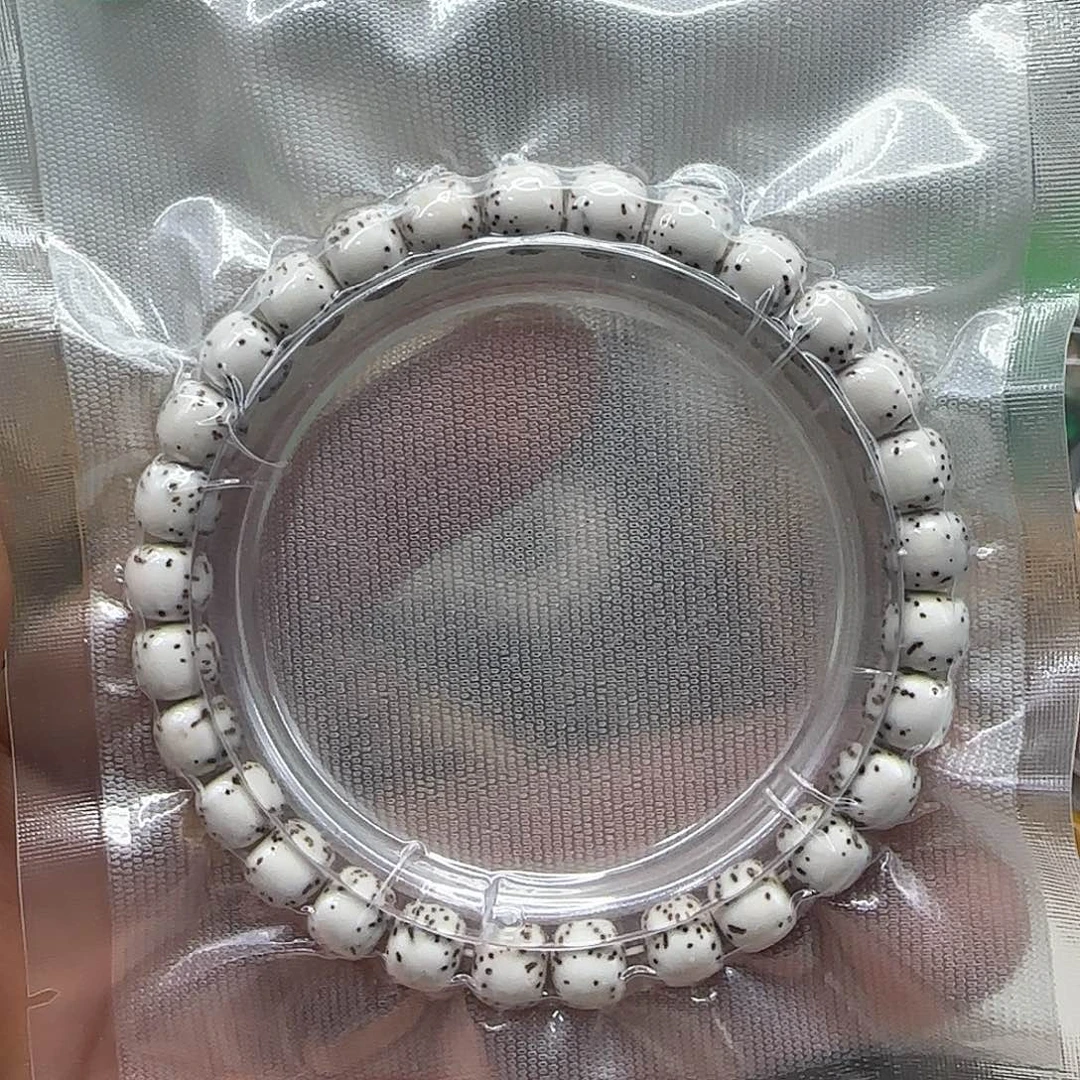 星月菩提手串210傲世半壁留白星月菩提87单圈河豚