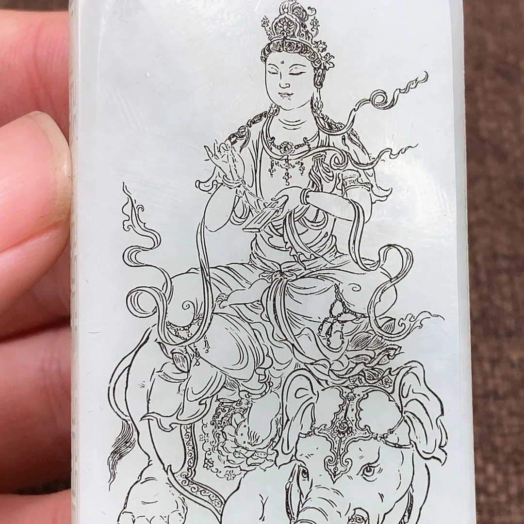 和田玉挂件未镶嵌