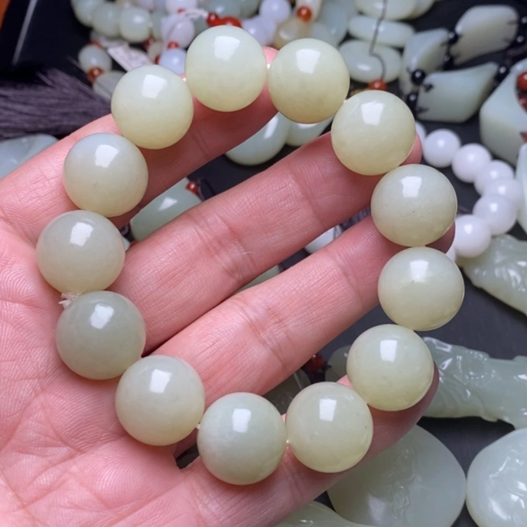 【闪购商品】颈饰未镶嵌和田玉（糖玉）冰*尺