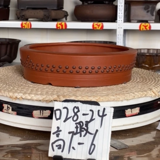 紫砂花盆宜兴紫砂花盆产地直销