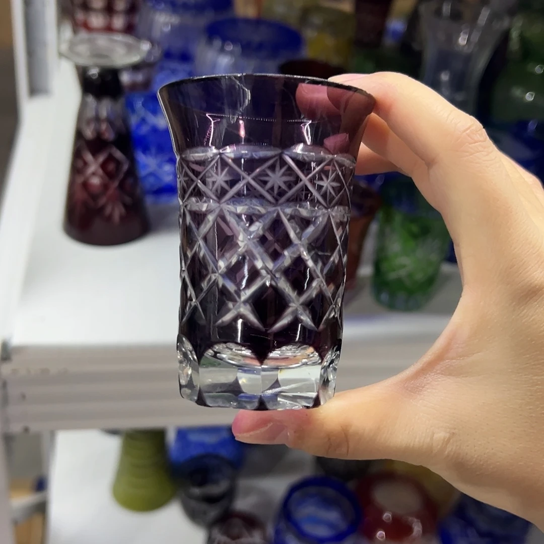 平底款水晶玻璃微瑕一个