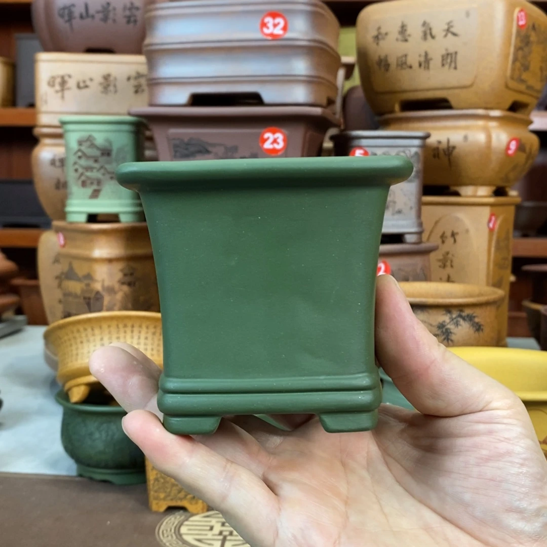 紫砂花盆盆景花盆小