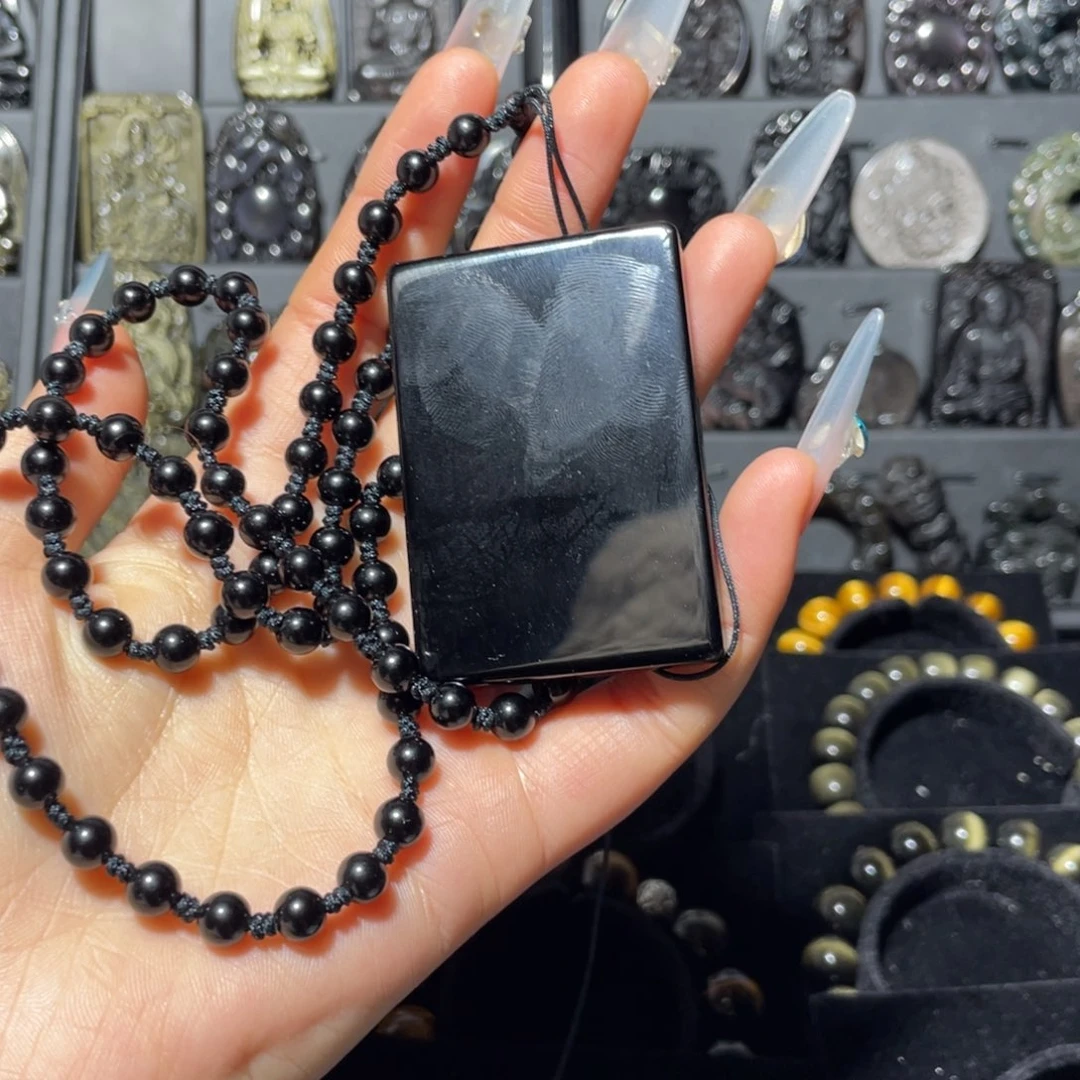 黑曜岩珠宝奇石未镶嵌胖*子