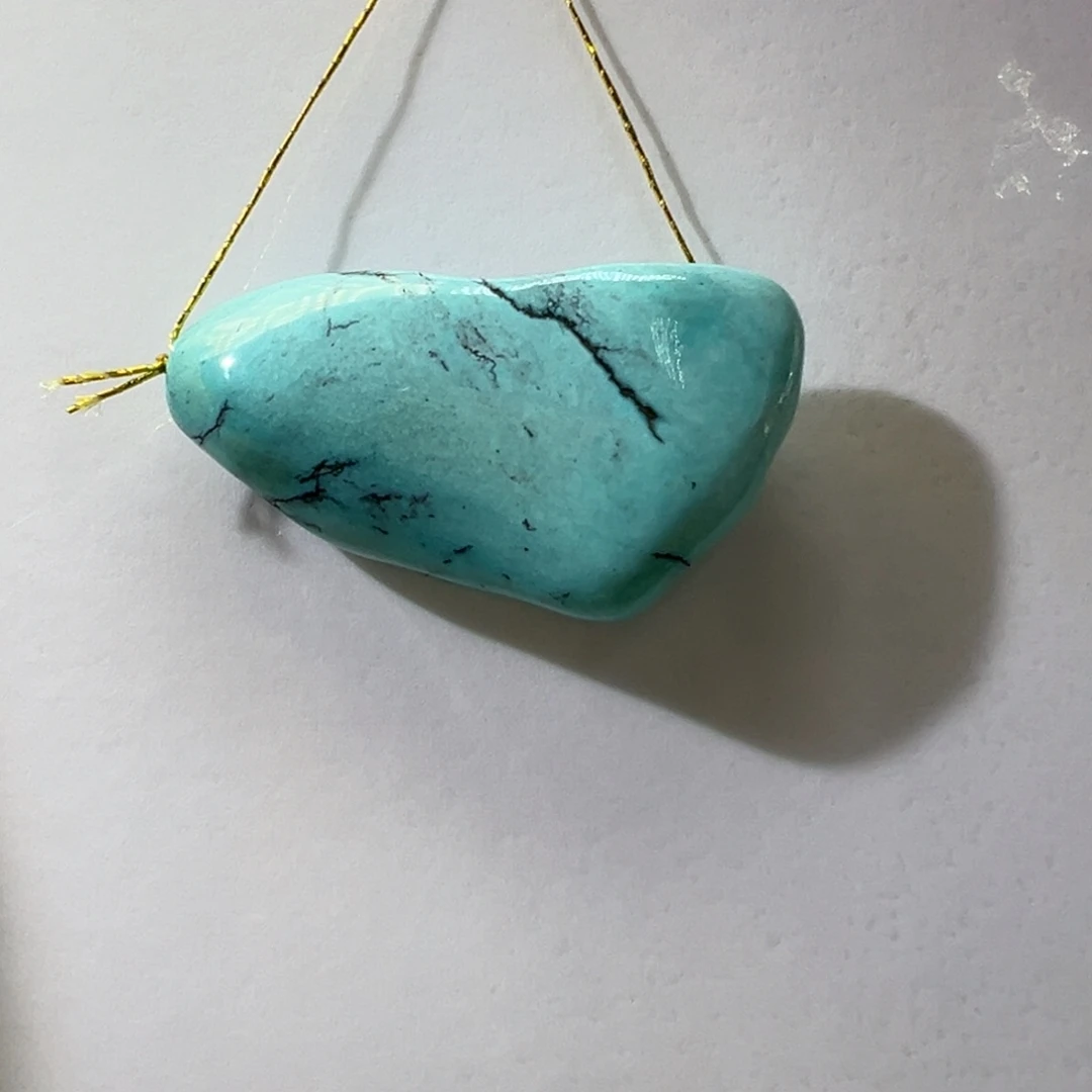 绿松石未镶嵌挂件