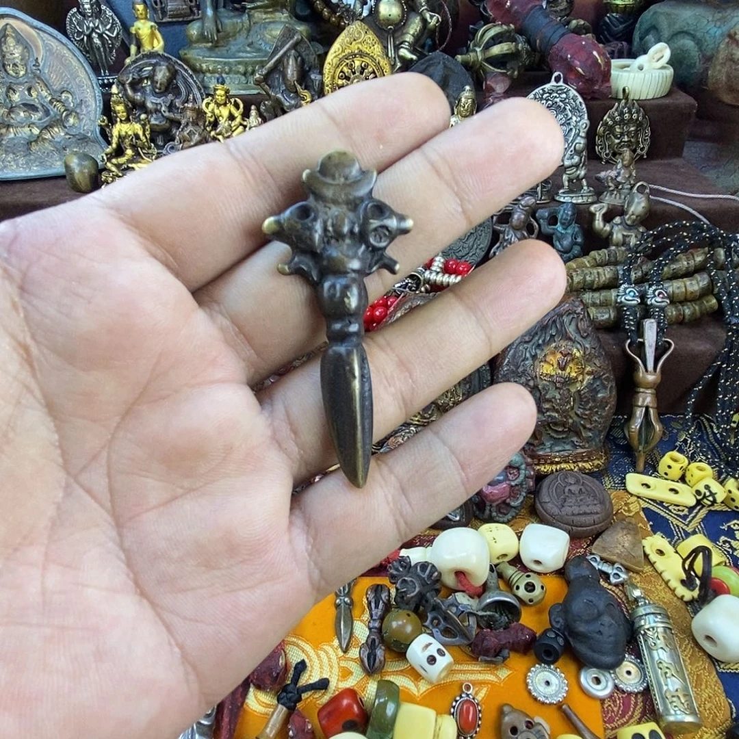 徐***辉纯铜石英石恭喜发财扎西德勒