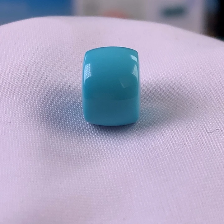 绿松石未镶嵌珠宝奇石11.2x8.3mm