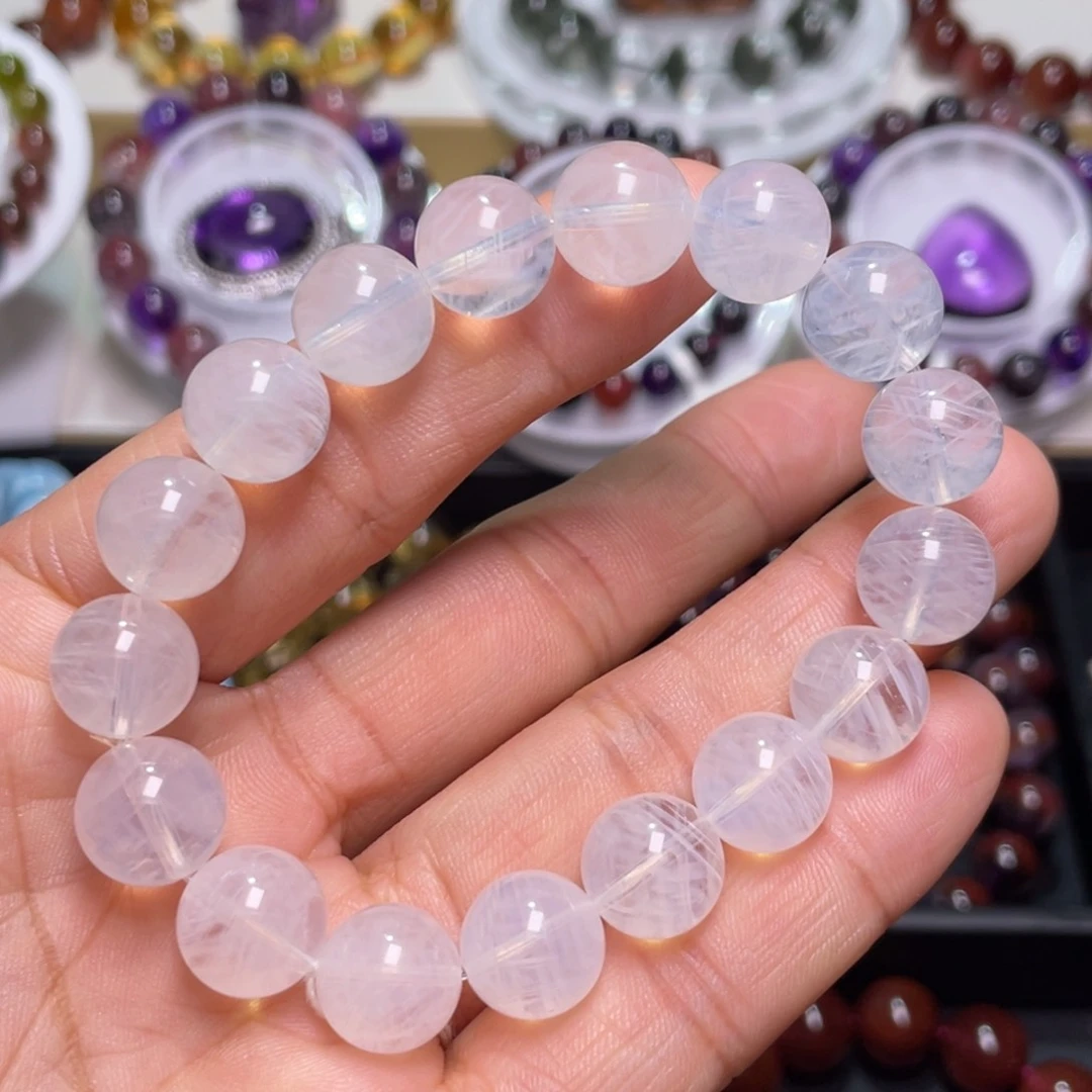 水晶手链未镶嵌蓝针