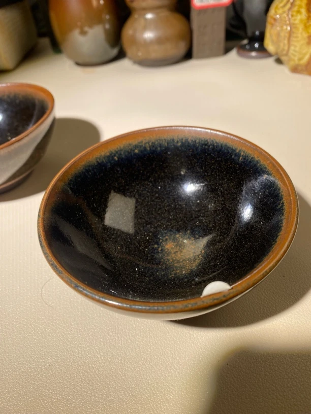 龙窑柴烧手工茶盏主人杯原矿釉高温烧制点茶器