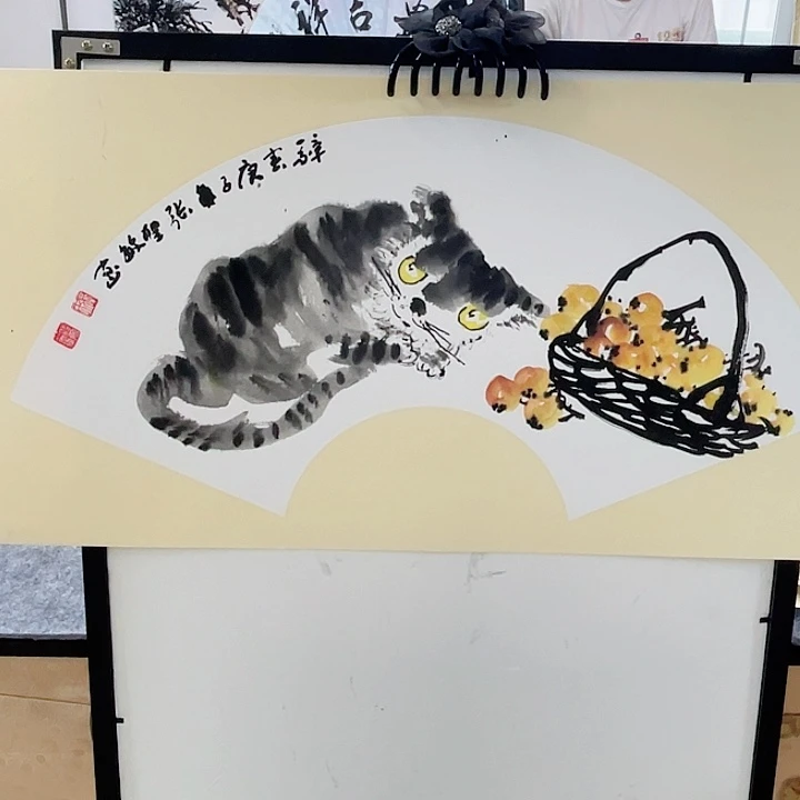 国画张圣敏先生纯手绘作品