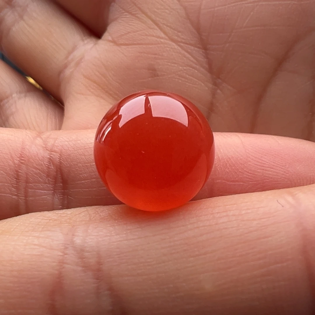 南红玛瑙未镶嵌圆珠14