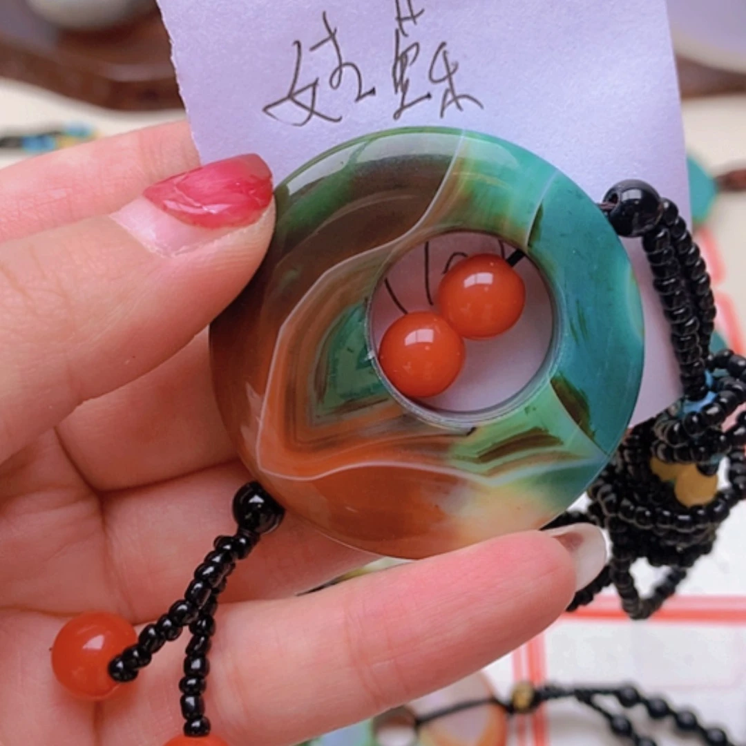 【闪购商品】玛瑙/玉髓珠宝半成品未镶嵌姑**外