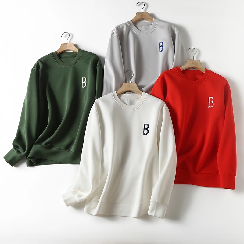 特 ！软而不塌！云感空气层情侣卫衣 W2078 男女装 V1825