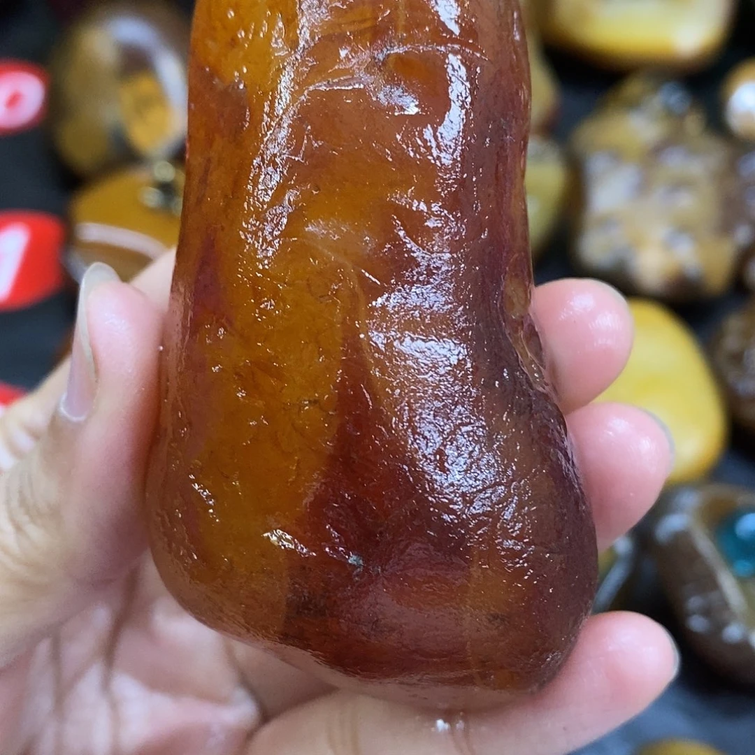 玛瑙/玉髓未镶嵌手把件