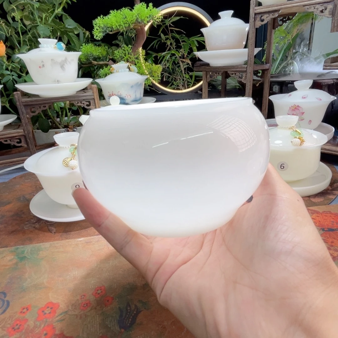 冰晶璞玉茶洗建水400ml