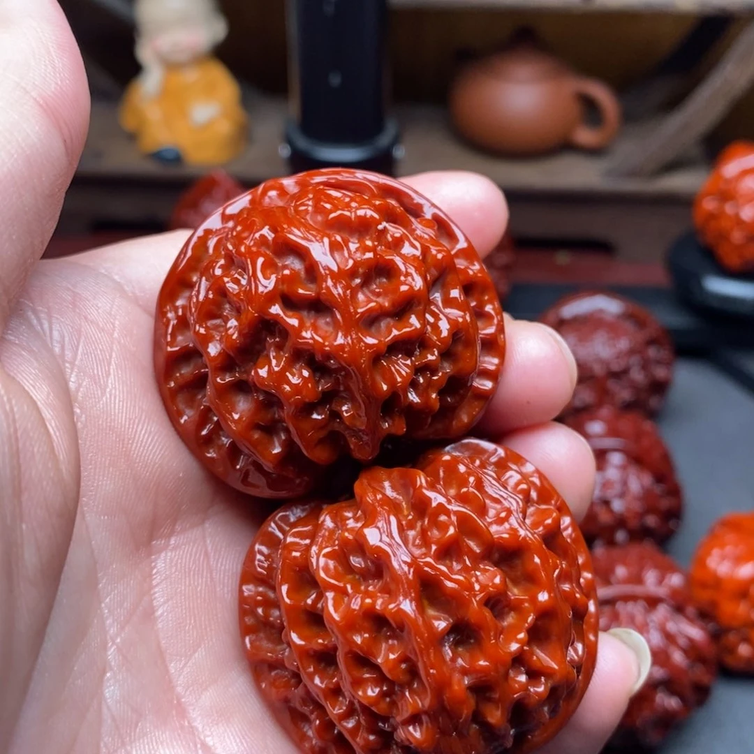 吊坠文玩核桃李*峰42苹果