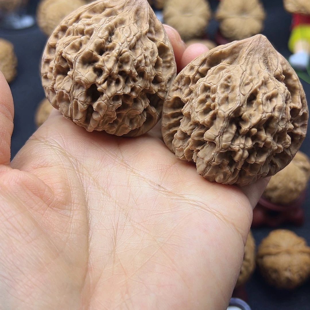 文玩核桃吊坠官帽48