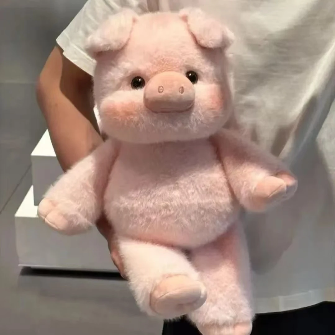 正版软萌小猪毛绒公仔会跑步的小猪毛绒玩偶陪伴娃娃七夕生日礼物