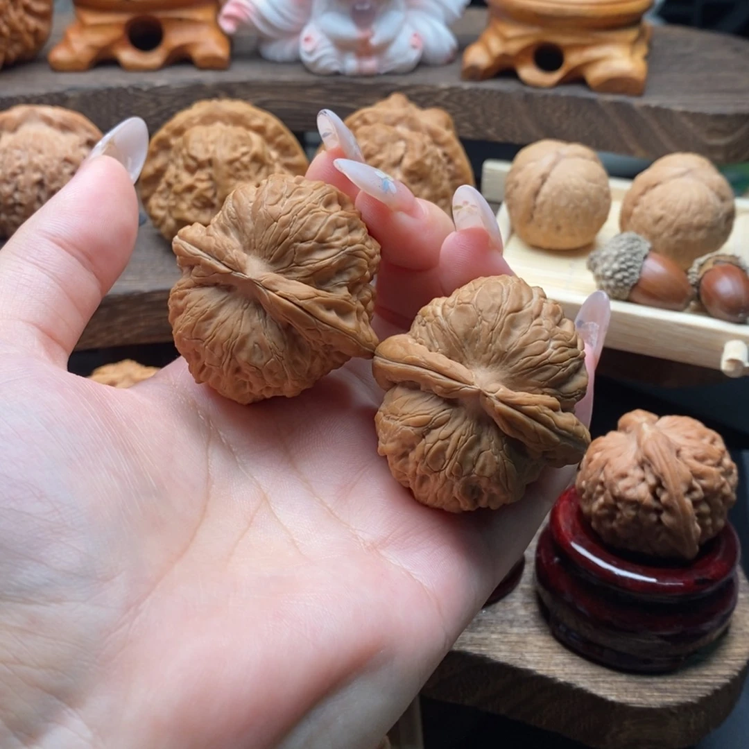 吊坠文玩核桃42全品元宝