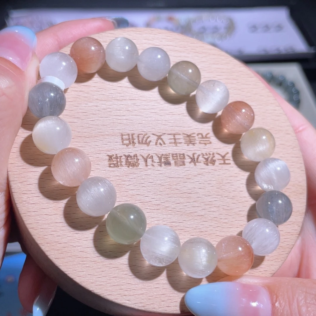 水晶手链未镶嵌222 多样性发一 M 10mm+