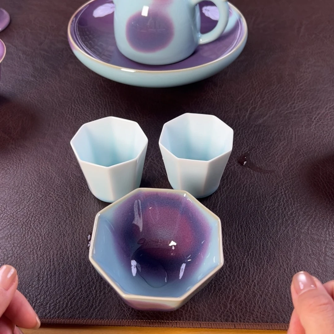 一****钧窑主人杯 全手工