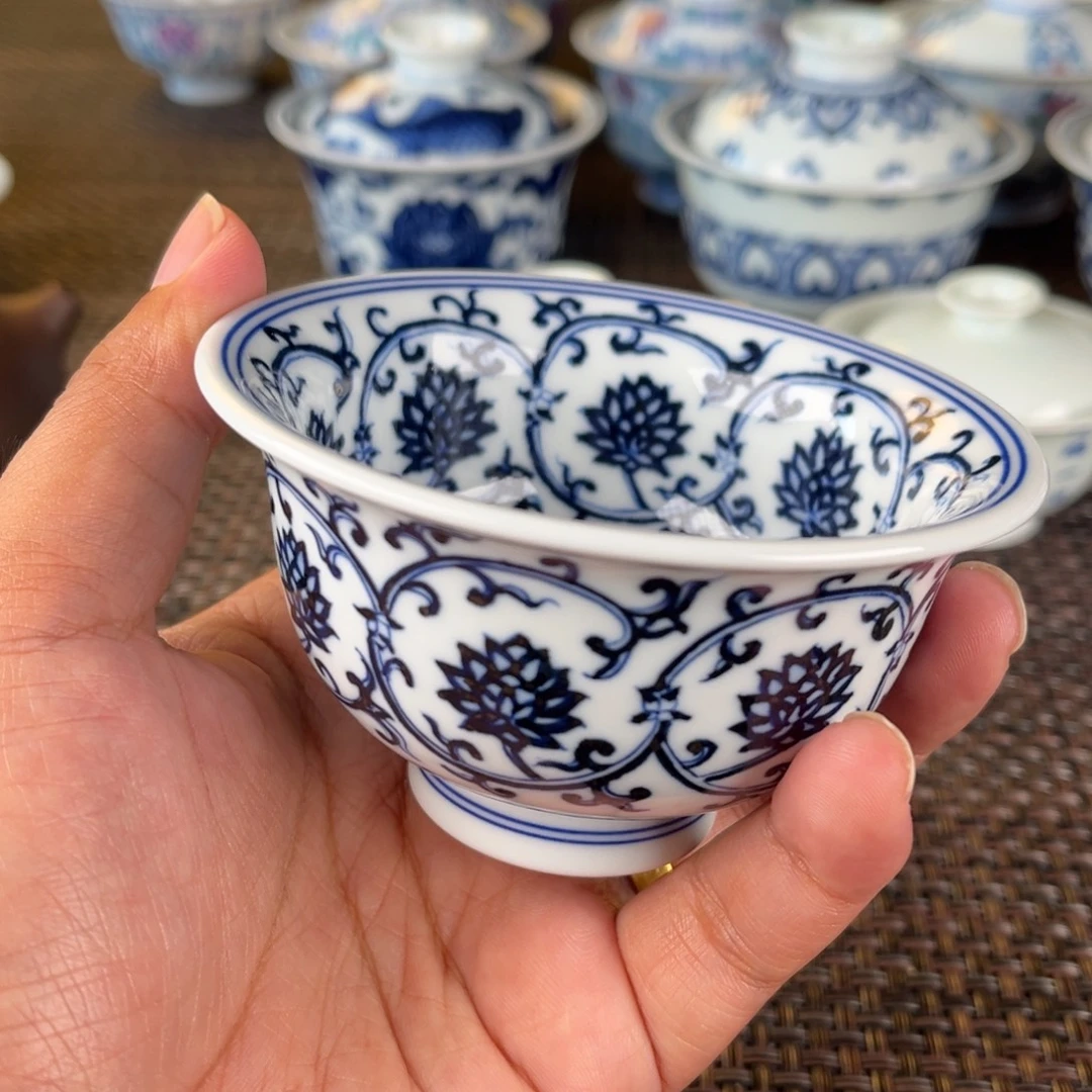 瓷片景德镇陶瓷杯子