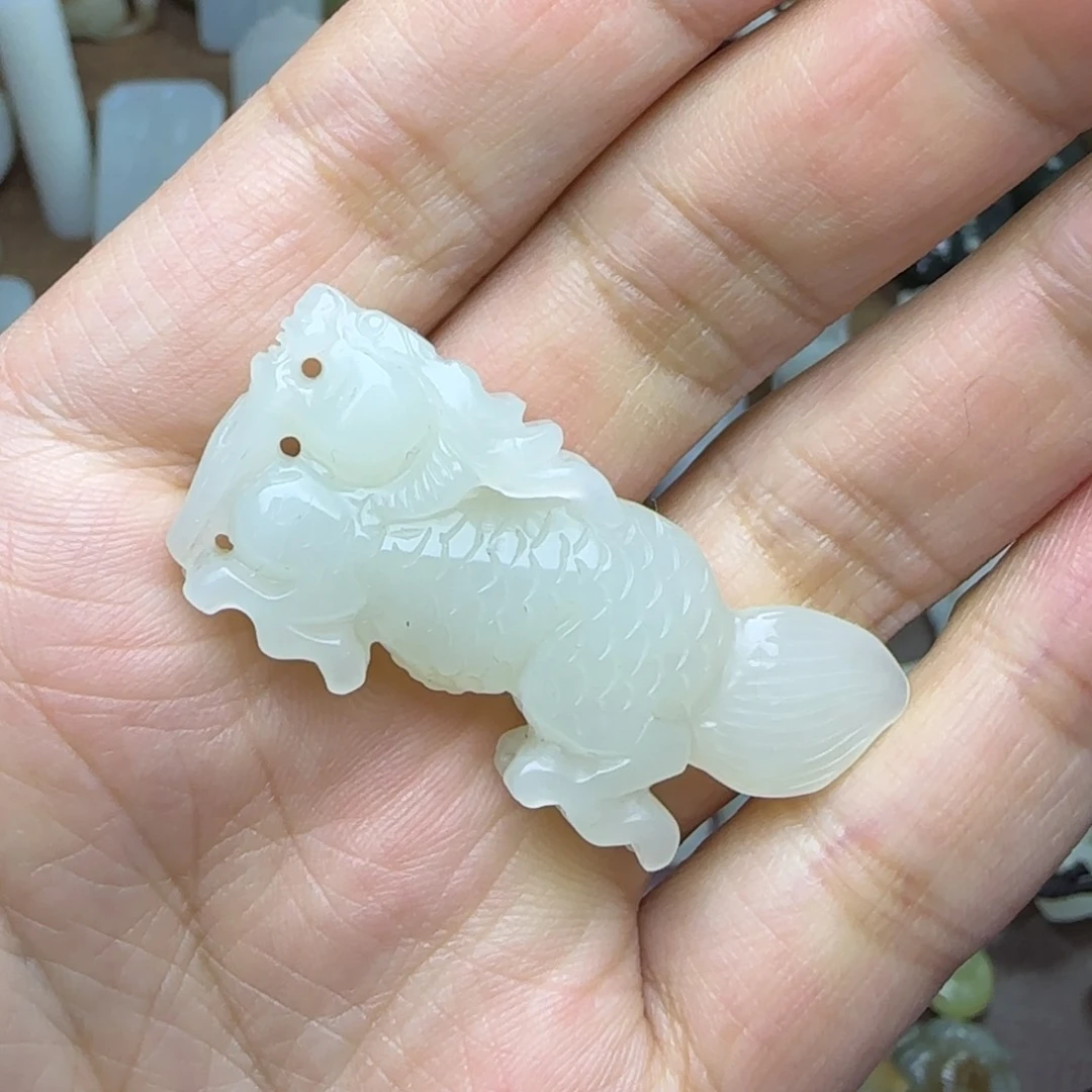 和田玉挂件未镶嵌