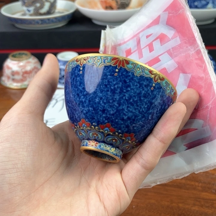 杯景德镇手绘陶瓷艺术