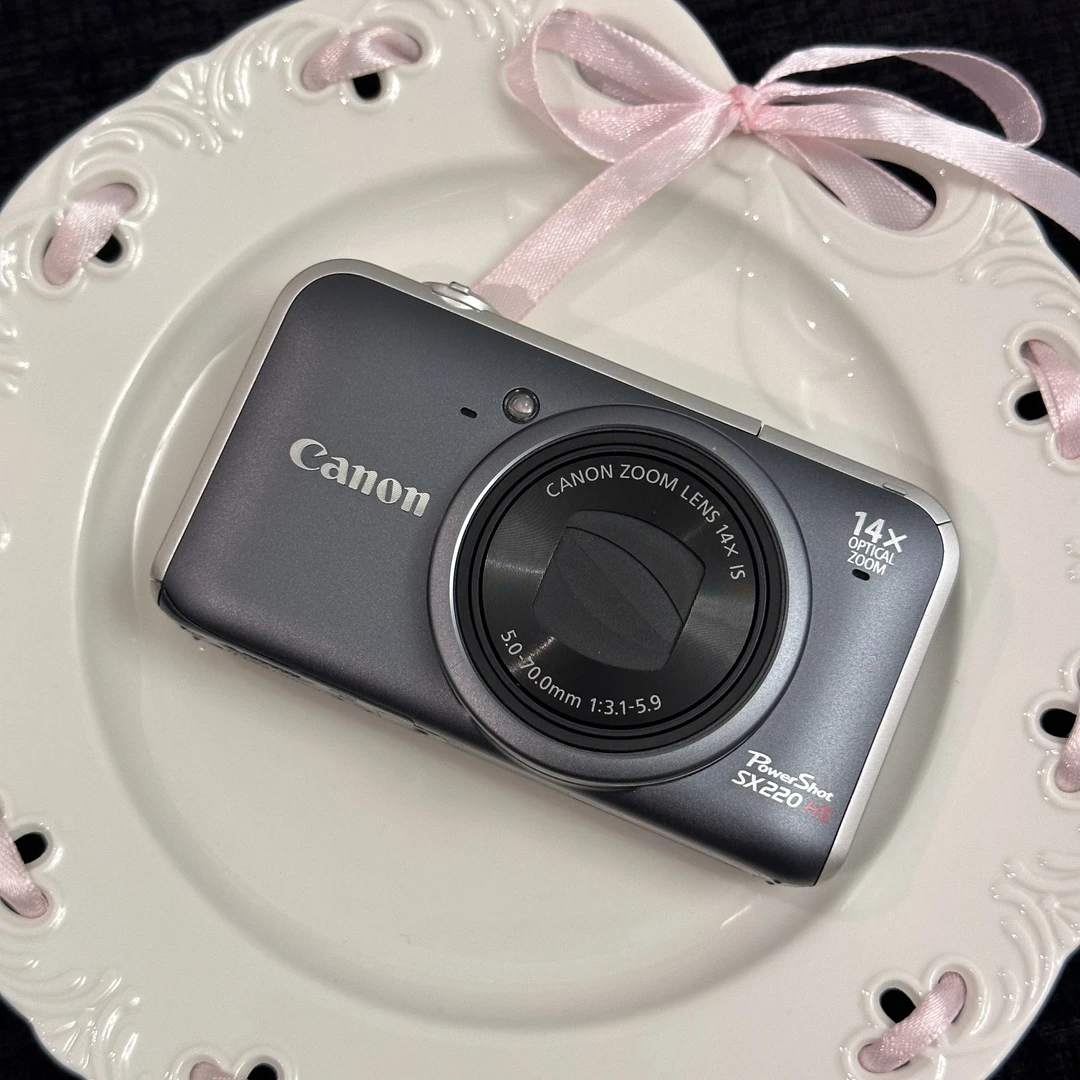 99新 Canon/佳能 sx220hs有实况14倍长焦中文1210w像素5倍ccd相机