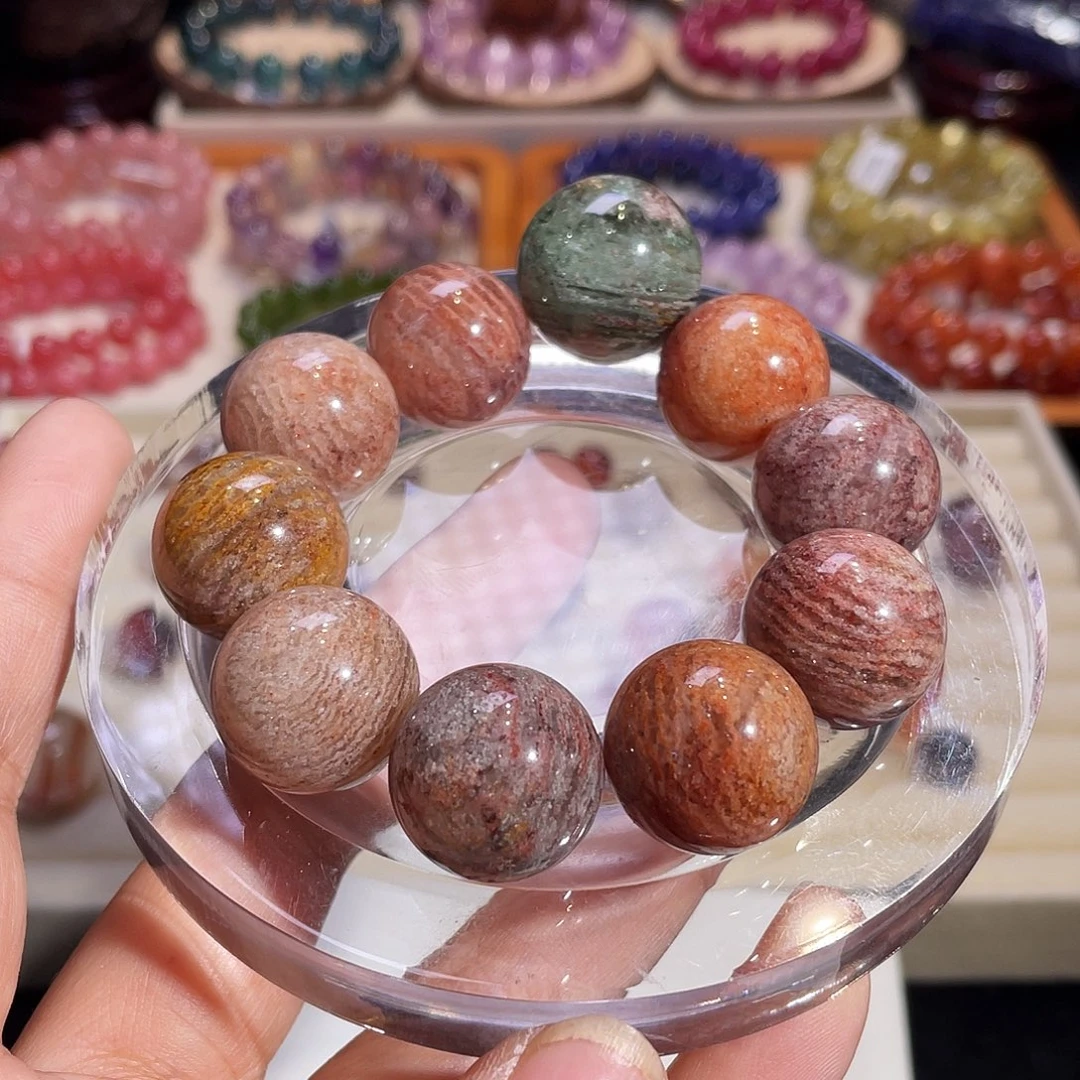 手链未镶嵌水晶粉千层幽灵19.3-21.4