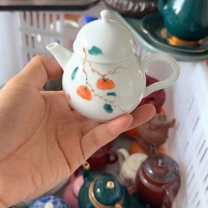 微瑕陶瓷茶具茶杯茶壶